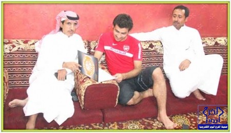 الأمير الوليد بن طلال يستقبل لاعبي وأعضاء مجلس ادارة نادي الشرق