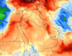 “الأرصاد”: موجة حارة على بعض مناطق المملكة تبدأ الثلاثاء.. ودرجة الحرارة تتجاوز 48
