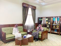 محافظ الخرج يلتقي مدير مكتب شؤون الإسكان بالقطاع الجنوبي بمنطقة الرياض