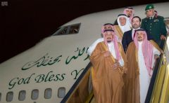 خادم الحرمين يصل إلى الرياض قادمًا من المملكة الأردنية الهاشمية
