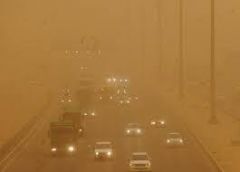 “الدفاع المدني” يحذر من شبه انعدام في الرؤية على منطقة الرياض بسبب الغبار