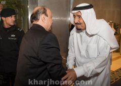 خادم الحرمين يستقبل الرئيس اليمني