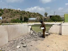 جازان: سقوط مقذوف عسكري أطلقته الميليشيا الحوثية على إحدى القرى الحدودية دون إصابات أو وفيات