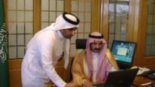 الدكتور سعود الزهراني يدشن منتديات الخرج للتربية والتعليم