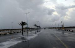 بالفيديو.. هطول أمطار غزيرة على مكة المكرمة
