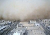 \”الأرصاد\” في تحذير أحمر: غبار كثيف يداهم الرياض ظهر اليوم