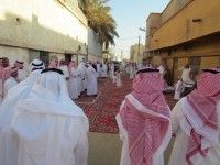 آهالي حي السعيدان بالدلم يقيمون حفل معايدة صباح العيد
