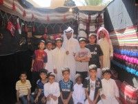 طلاب مدرسة عمر بن الخطاب في قصر الملك عبدالعزيز