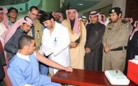 افتتاح حملة التطعيم ضد الحصبة في جامعة سلمان
