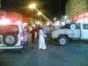 حادث على طريق القاعدة يؤدي بحياة مصري ..والتحقيقات لازالت جاريه (صور)