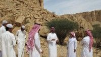 محمية الوعول بحوطة بني تميم تستقبل وفد ثانوية الإمام البخاري