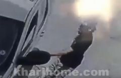 بالفيديو.. سرقة “تاهو” في وضع التشغيل بالرياض.. وسائقها يتعلق في السيارة لإيقاف اللص