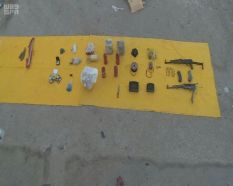 صور لأهم المضبوطات التي عثر عليها رجال الأمن في أوكار الخلية الداعشية بالرياض