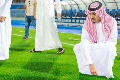 تفقده رئيس هيئة الرياضة.. شاهد آخر التجديدات بعد اكتمال تطوير ملعب الأمير فيصل بن فهد