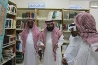 مدير الاوقاف والمساجد بالدلم يزور المكتبة العامة ومتحف الدلم