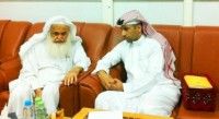 خلال زيارته لمركز العناية بالمصاحف : الدولي فيصل أبوثنين يشكر الشيخ الخليفة