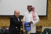 تهنئة الـ “فيفا” لرئيس الاتحاد السعودي لكرة القدم