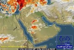 الطقس اليوم : الفرصة لا تزال مهيّأة لتكوّن السحب الرعدية الممطرة على مناطق المملكة