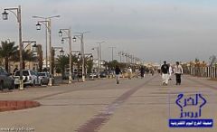 بلدية الخرج تشرع في تطوير ممرات المشاة في السيح