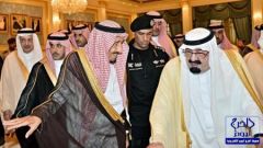 بالصور: خادم الحرمين يصل إلى الرياض قادماً من جدة