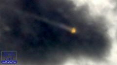 مصور يلتقط صورة لجسم غريب في سماء بريطانيا