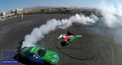 القحطاني وبطل العالم للإنجراف” جونيور” يشعلا رياضة السيارات بمهرجان مسقط 2014