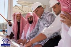 الشيخ “السديس” يطلع على سير العمل بمشروع خادم الحرمين الشريفين لتوسعة المسجد النبوي