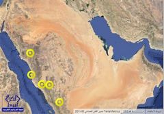 “اﻷ‌ﺭﺻﺎﺩ” ﺗﻨﺒّﻪ ﻋﻦ نشاط في الرياح في بعض المناطق السعودية