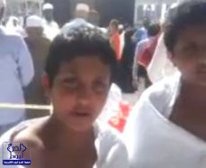 بالفيديو.. طفل يبكي أباه المحكوم عليه بالقصاص