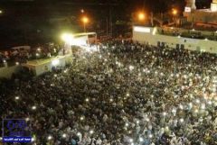 بالفيديو..الآلاف يحتشدون في محاضرة الشيخ العريفي بالأردن