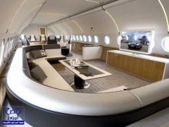 صور من داخل طائرة “آيرباص” الجديدة المُصممة خصيصاً لرجال الأعمال