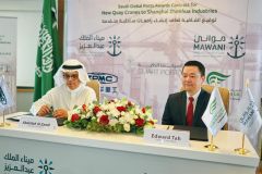 اتفاقية سعودية صينية لتصنيع أحدث الرافعات لاستقبال السفن الضخمة في ميناء الدمام