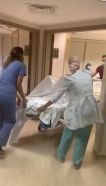 بالفيديو.. انفـجار بيروت يفاجئ أطباء خلال عملية توليد بأحد المستشفيات