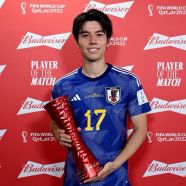 “آو تاكانا” يفوز بجائزة رجل مباراة اليابان وإسبانيا في كأس العالم 2022