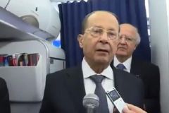 بالفيديو.. ماذا قال الرئيس اللبناني عن حادثة سقوطه في القمة العربية بالأردن