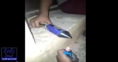 بالفيديو.. طفل سعودي يوثق إصابة صديقه بالألعاب النارية