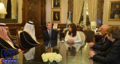 رئيسة جمهورية الأرجنتين تستقبل رئيس الهيئة العامة للسياحة والآثار