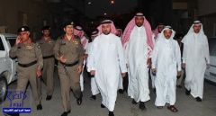 بالصور.. أمير الرياض يقود حملة أمنية لضبط المخالفين في منفوحة