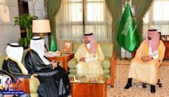 أمير منطقة الرياض يستقبل مدير عام فرع وزارة العمل بالمنطقة