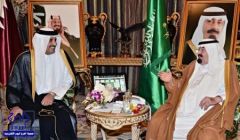 أمير قطر يصل جدة في زيارة للمملكة