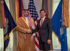 الأمير خالد بن سلمان يناقش مع وزير الدفاع الأمريكي تعزيز التعاون الاستراتيجي