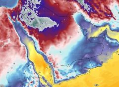 طقس السبت: سحب رعدية ممطرة على بعض المناطق.. وانخفاض درجات الحرارة في شمال المملكة