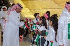 “معاً أبداً”.. شاهد مطار الملك خالد الدولي يحتفي بذكرى اليوم الوطني الـ 47 لدولة الإمارات