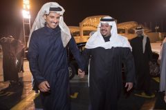 أمير قطر يغادر الرياض بعد حضوره منافسات “فورميلا إي” بالدرعية