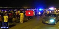 شاهد.. “فيديو” لحادث مروع بجدة يحصد 150 ألف مشاهدة خلال يومين