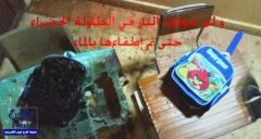 بالفيديو.. معلم يصمّم طاولة دراسية مقاومة للحريق في الرياض