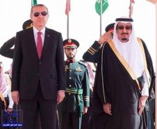 أردوغان يغرد بالعربية شاكراً الملك سلمان والشعب السعودي على كرم الضيافة وحفاوة الاستقبال