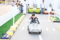 بالصور.. رخص قيادة للأطفال بقرية أرامكو المرورية في الطائف