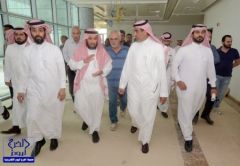 مدير جامعة الأمير سطام بن عبدالعزيز يتفقد مبنى كلية التربية للبنات بالدلم