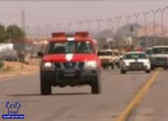 الحرس الوطني تنشر فيديو قواتها المتجهة إلى نجران